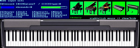 midipiano_chung - free Piano plugin