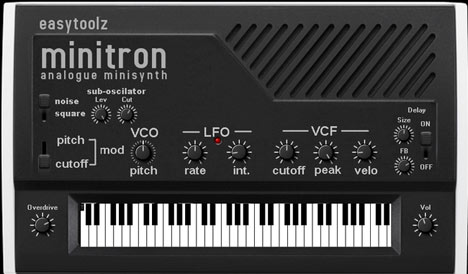 minitron - free Korg Monotron emulator plugin