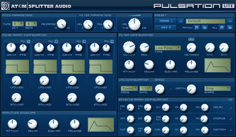 Pulsation Lite - free Analog synth plugin