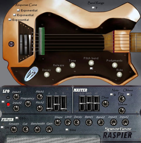 Raspier - free Bass plugin