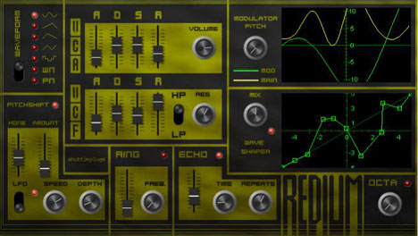 REDIUM - free Phase modulation synth plugin