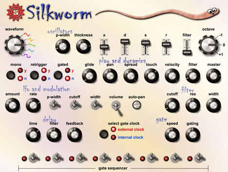Silkworm - free Supersaw synth plugin