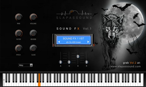 SFX 1 - free Sound FX rompler plugin