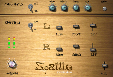 Spattle - free Spacer unit plugin