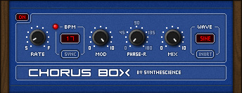 Chorus Box - free Chorus plugin