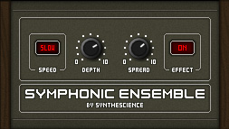Symphonic Ensemble - free Vintage chorus / ensemble FX plugin