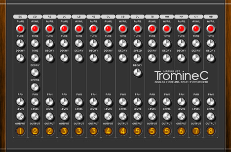 Tromine C - free Roland CR-78 emulation plugin